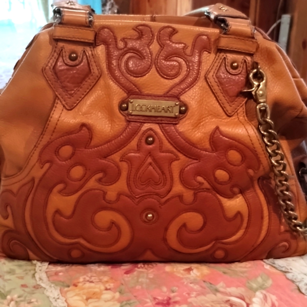 Lockheart Moroccan Design Quality Leather Purse